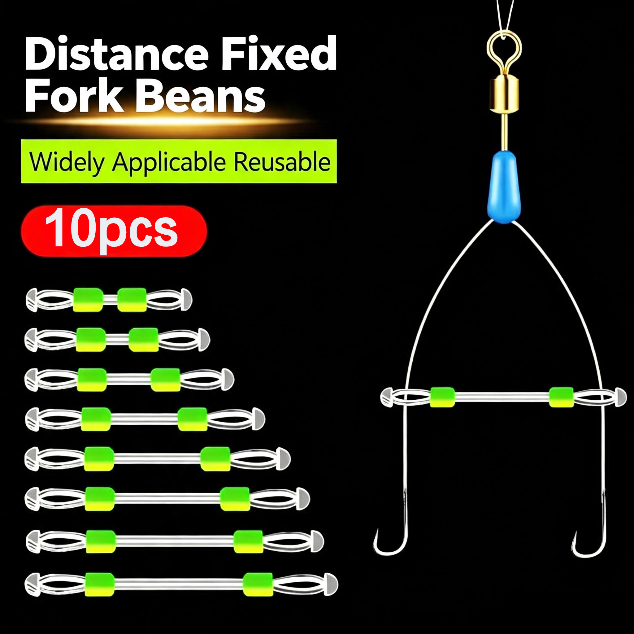 Fishing Line Winder - 10 Peças Separadores de Linha de