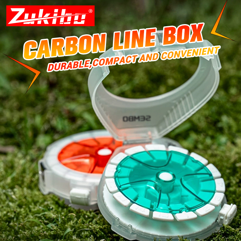 Fishing Line Box - Zukibo caixa de linha de carbono
