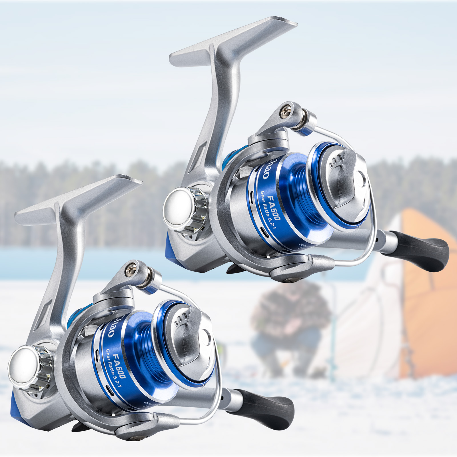 Ice Fishing Line - Carretilhas de Pesca no Gelo Goture