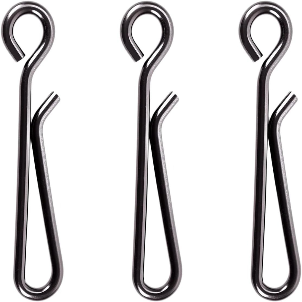 Saltwater Line - 100 Peças de Clipes de Pesca