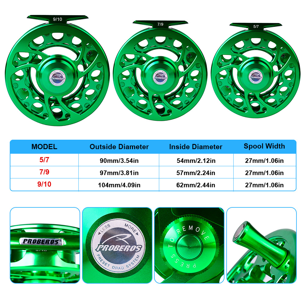 Ice Fishing Line - Carretilha de Pesca Full Metal com