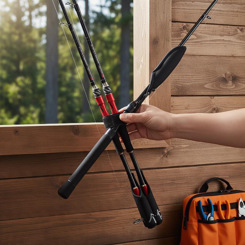 Fishing Line Spooler - Alça Ajustável para Vara de Pesca