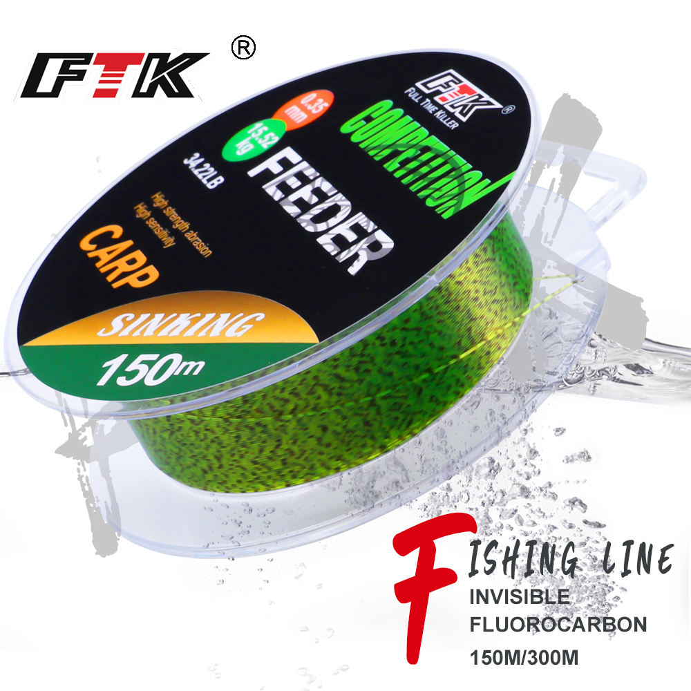 Fluorocarbon Line - Linha de Pesca Invisível 3D FTK