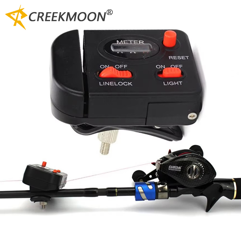 Ice Fishing Line - Medidor digital de linha de pesca,