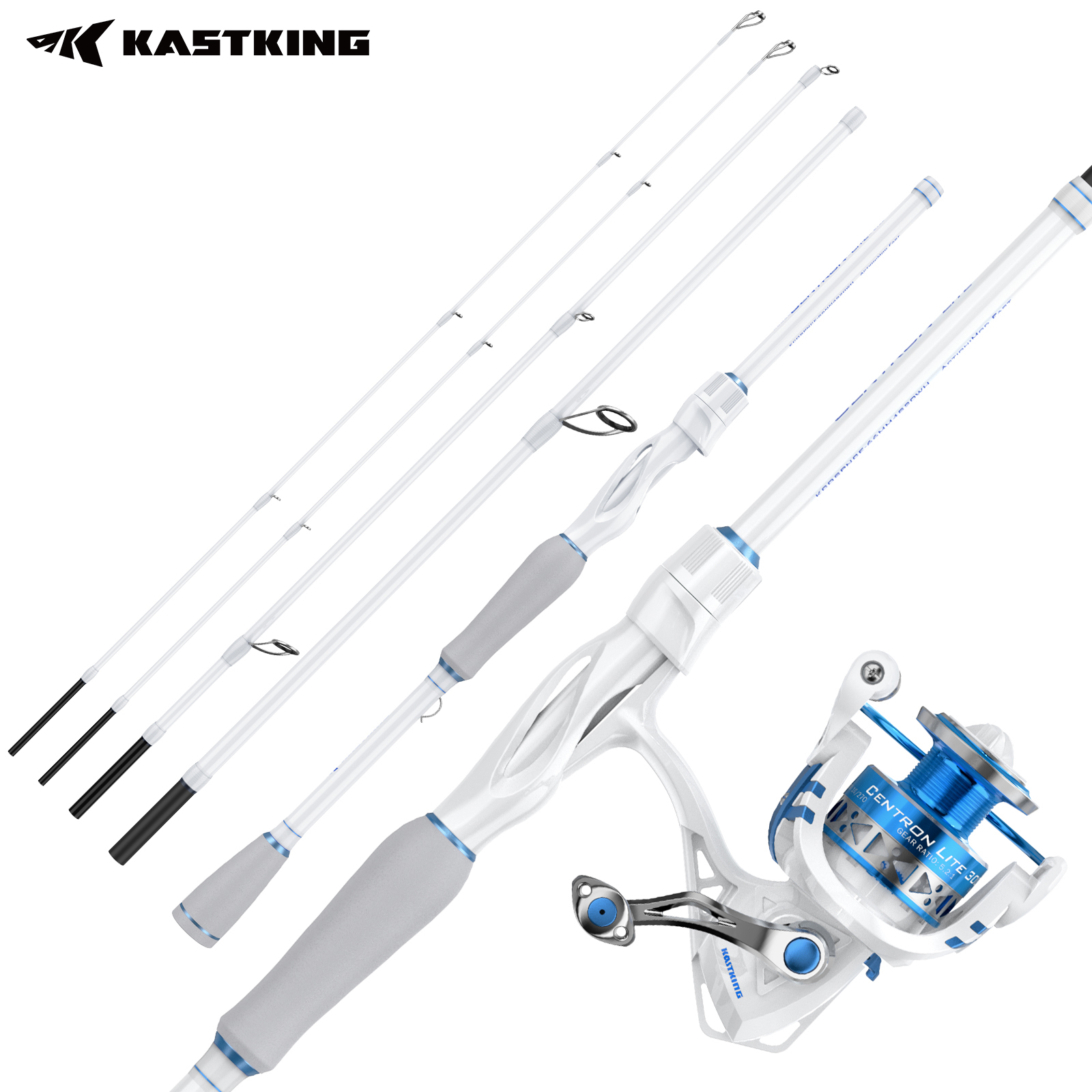 Fishing Line Spooler - Conjunto de Vara e Carretilha de