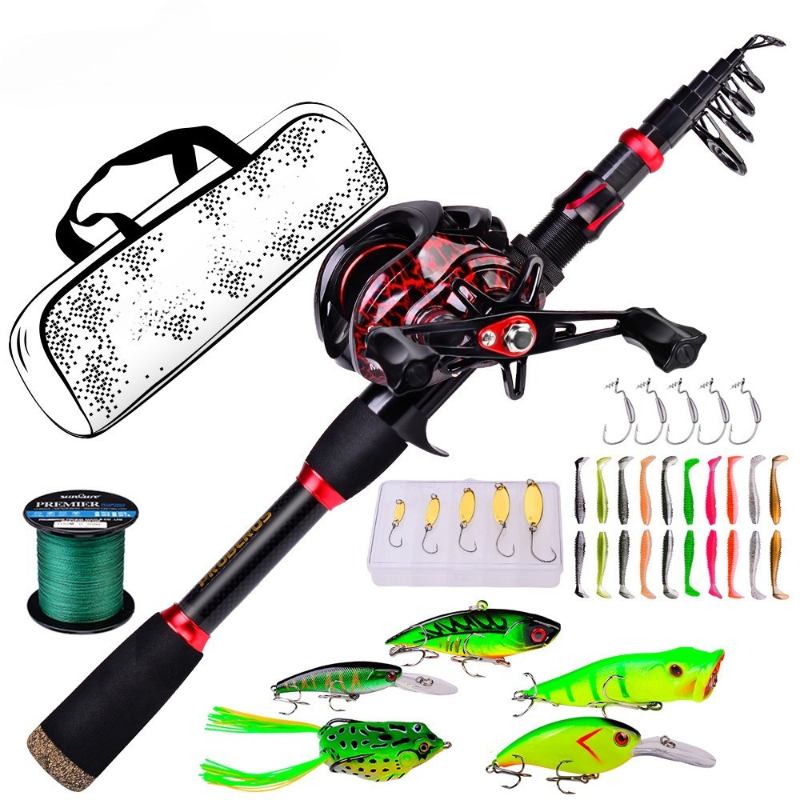 Freshwater Line - Conjunto de Vara de Pesca de