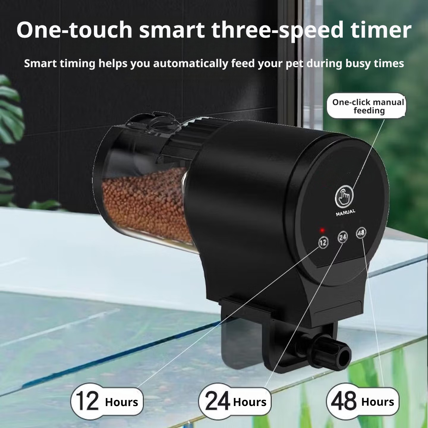 Fishing Line Dispenser - Dispensador Automático de Ração para Peixes