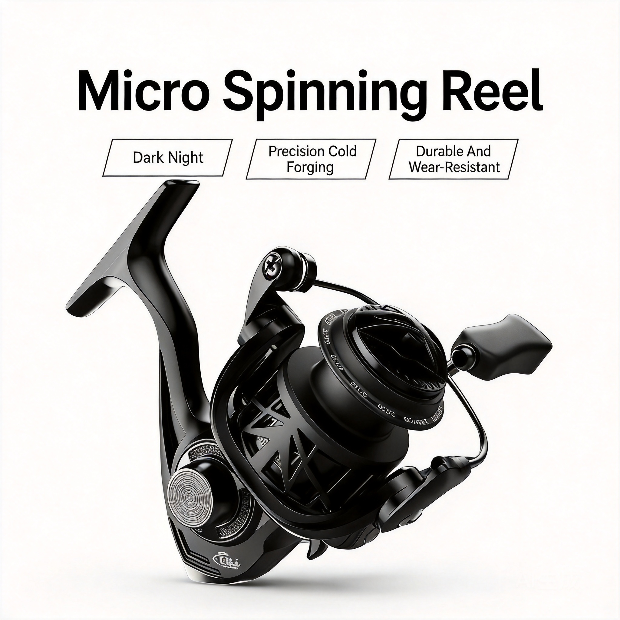 Ice Fishing Line - Carretilha de Pesca Ultraleve com Bobina