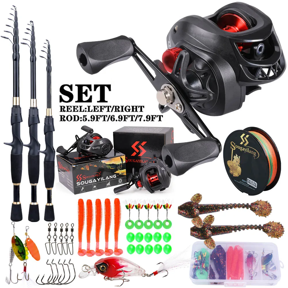 Freshwater Line - Sougayilang vara de pesca e carretel