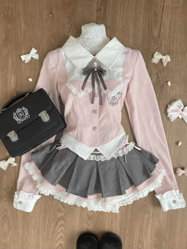 Fly Line - Primavera y2k princesa outfits feminino 2