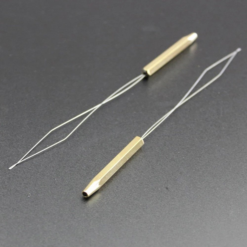 1pc bobina de bronze threader  - Fishing Line Winder avaliação e preço