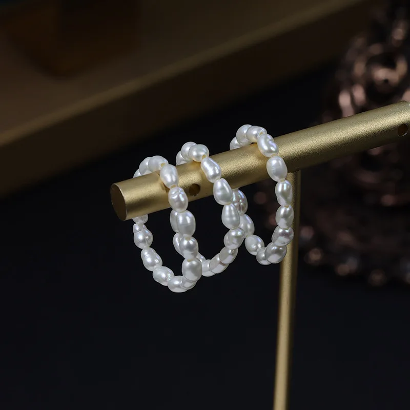 Anel de pérola de água doce na - Freshwater Line avaliação e preço