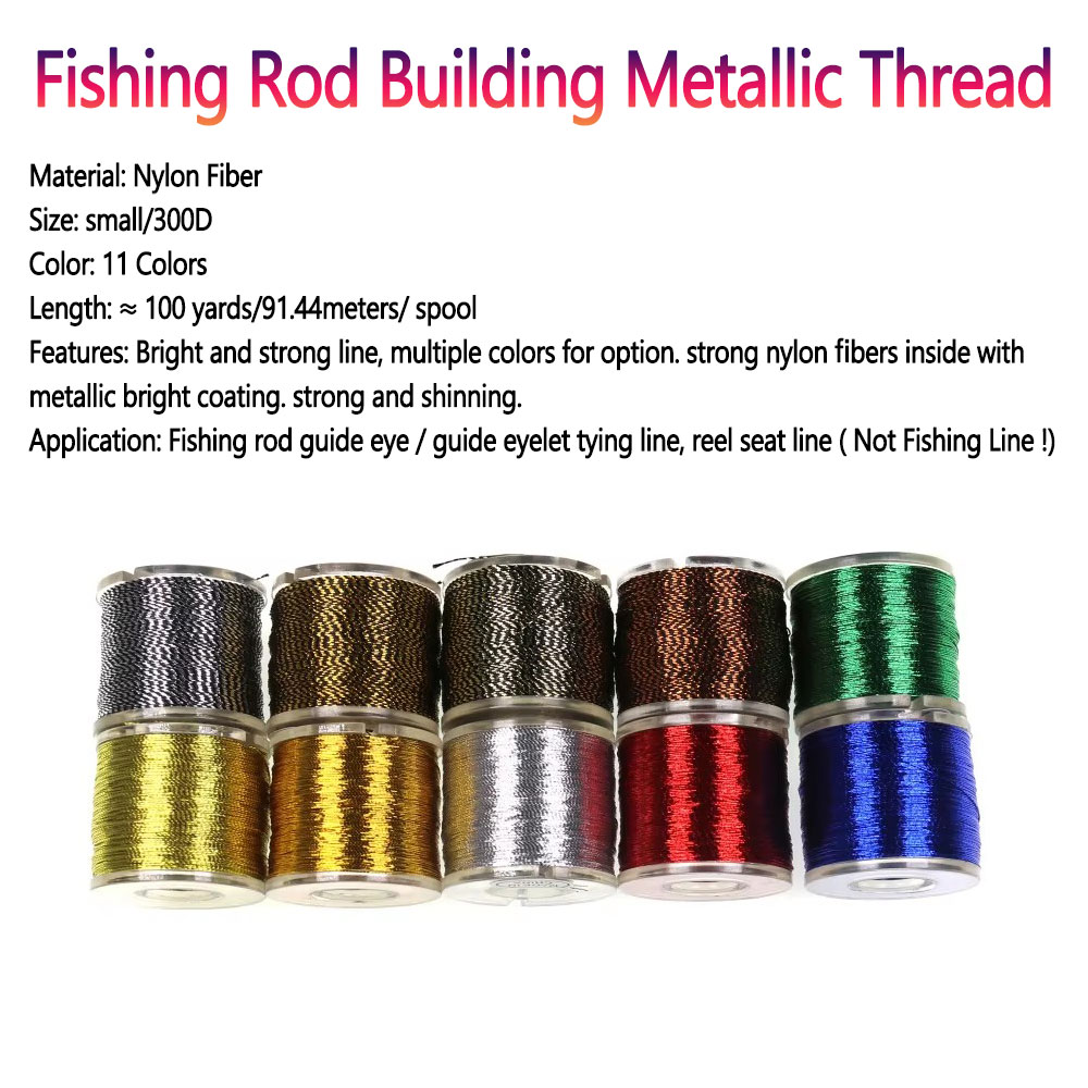 100 Jardas/Carretel Fio Metáli - Fishing Line Spool avaliação e preço