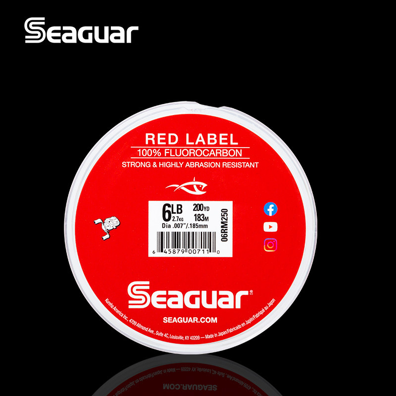 SEAGUAR Red Label 160M/183M 10 - Fluorocarbon Line avaliação e preço