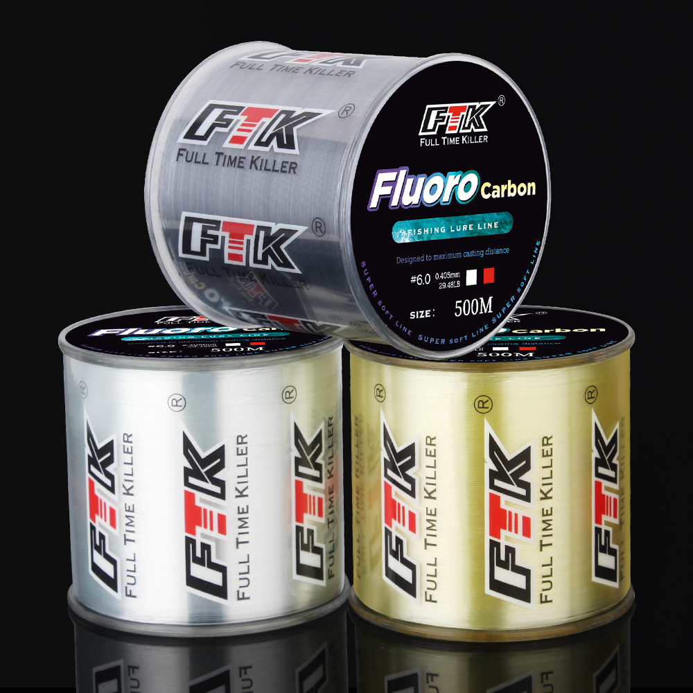 Linha de pesca ftk 300m/500m,  - Fluorocarbon Line avaliação e preço