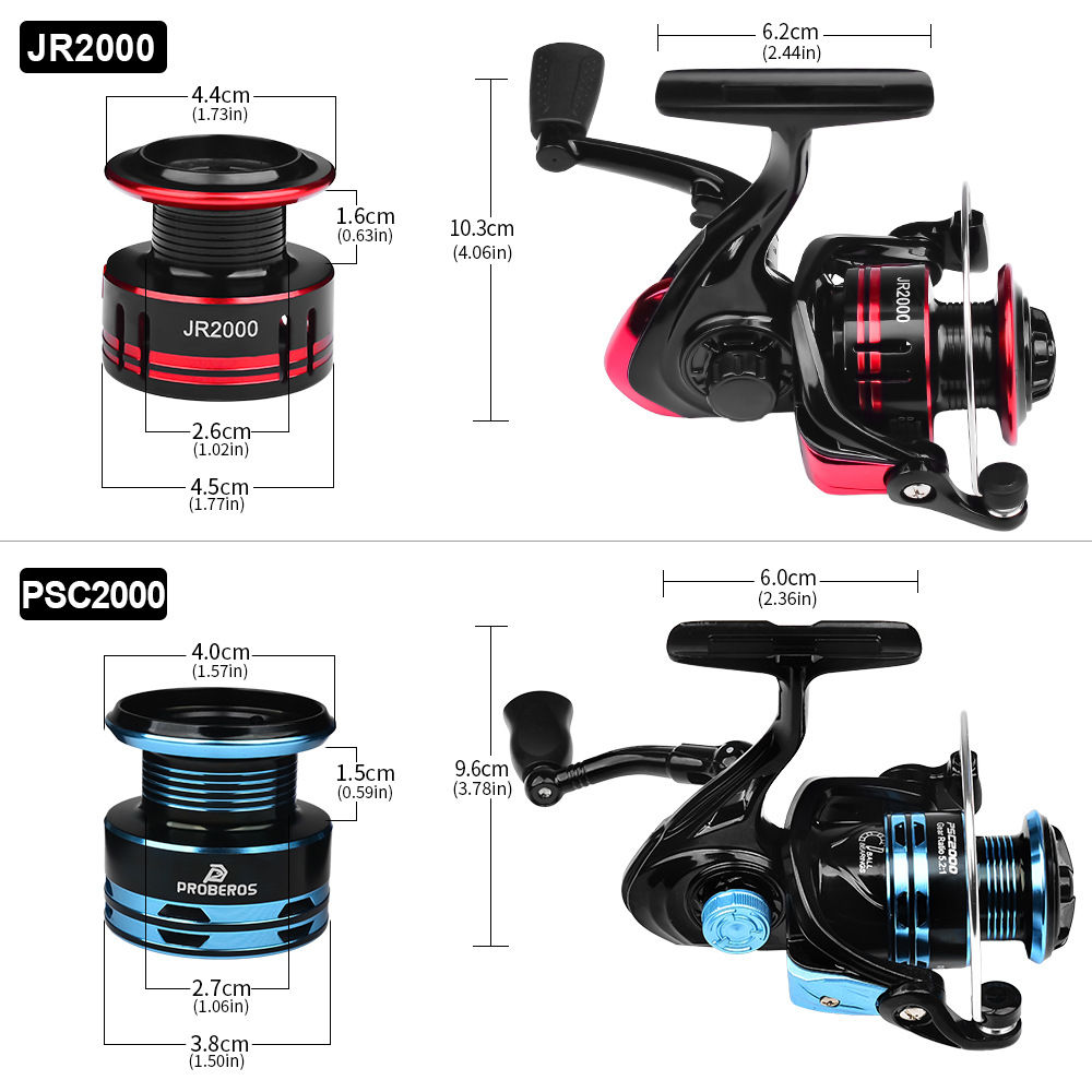 Carretilha de Metal Série 2000 - Ice Fishing Line avaliação e preço