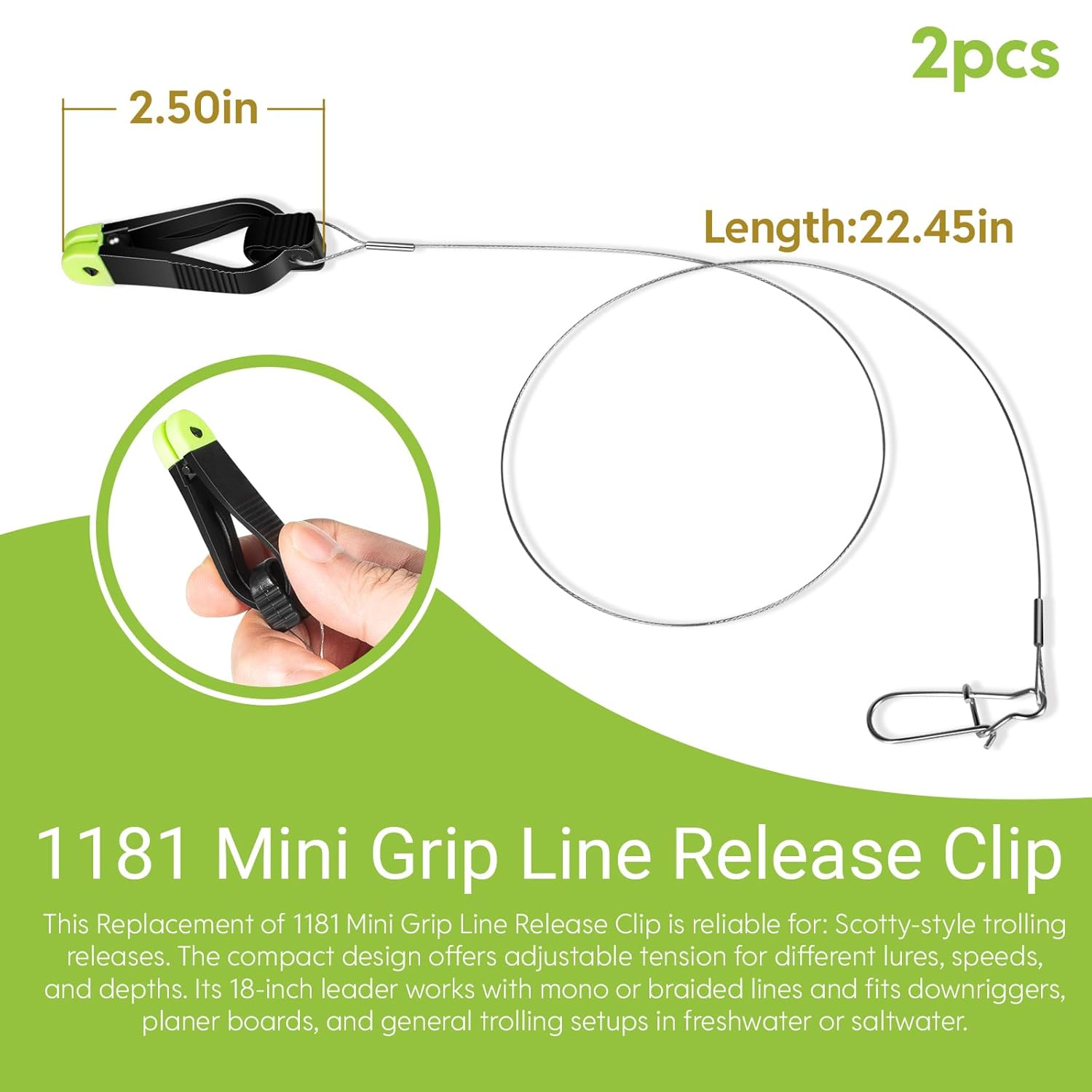 Clipe de Liberação Grip Line 1 - Leader Line avaliação e preço