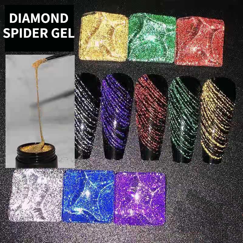 Gel de aranha de 6 cores, novo - Copolymer Line avaliação e preço