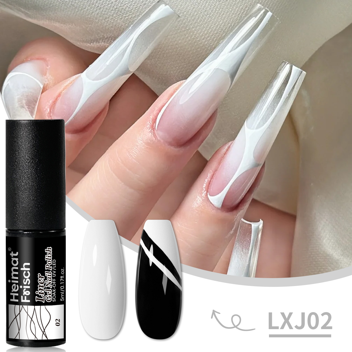 Conjunto de 5 ml de kit de gel - Copolymer Line avaliação e preço