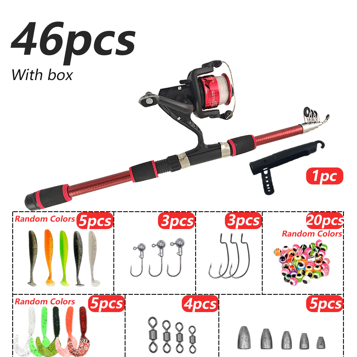 Conjunto de Vara de Pesca Tele - Freshwater Line avaliação e preço
