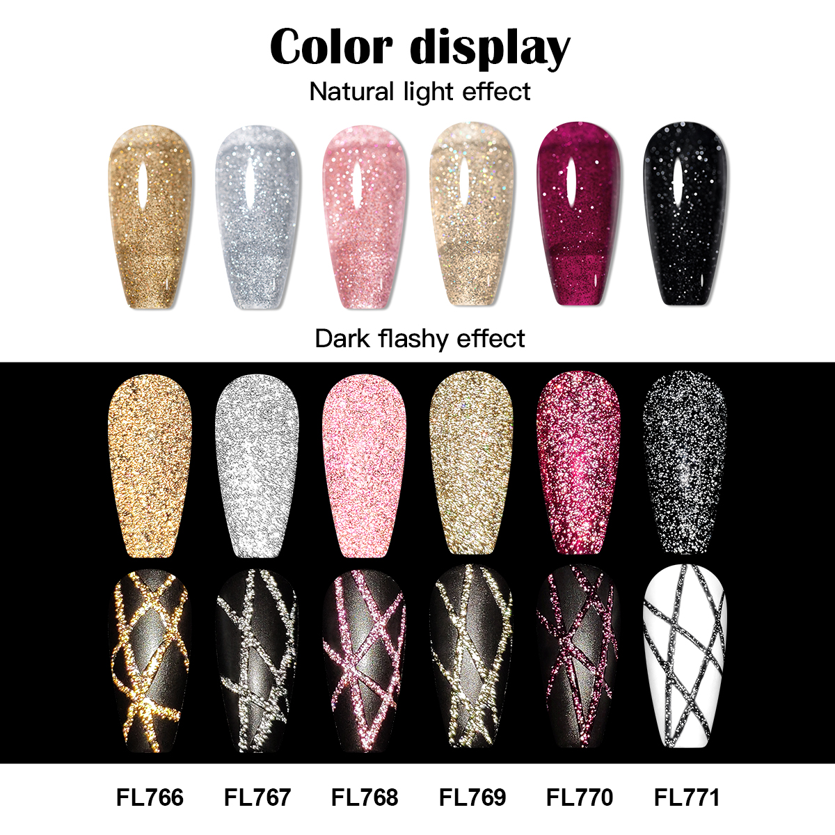 Ouro prata reflexivo glitter f - Copolymer Line avaliação e preço