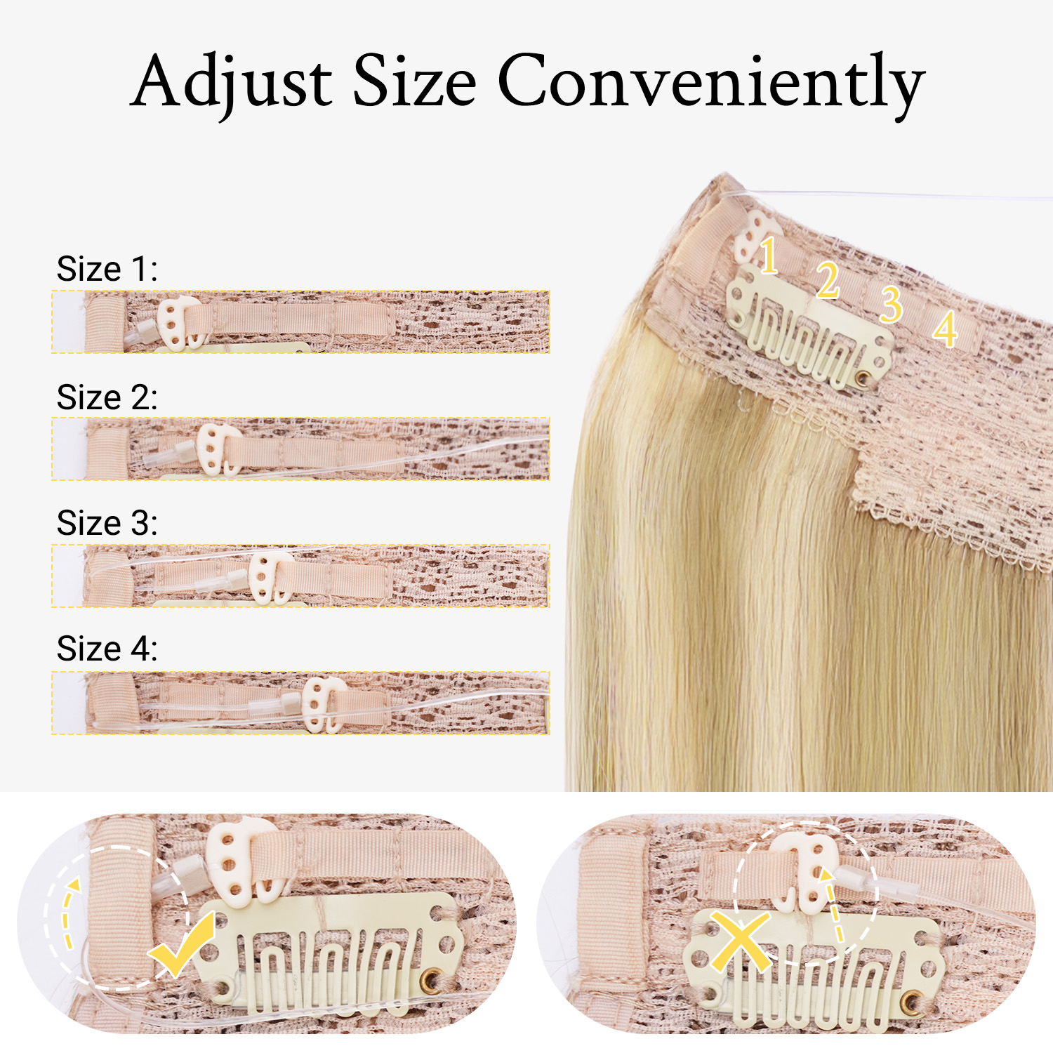Extensões de Cabelo Halo Invis - Tippet Line avaliação e preço