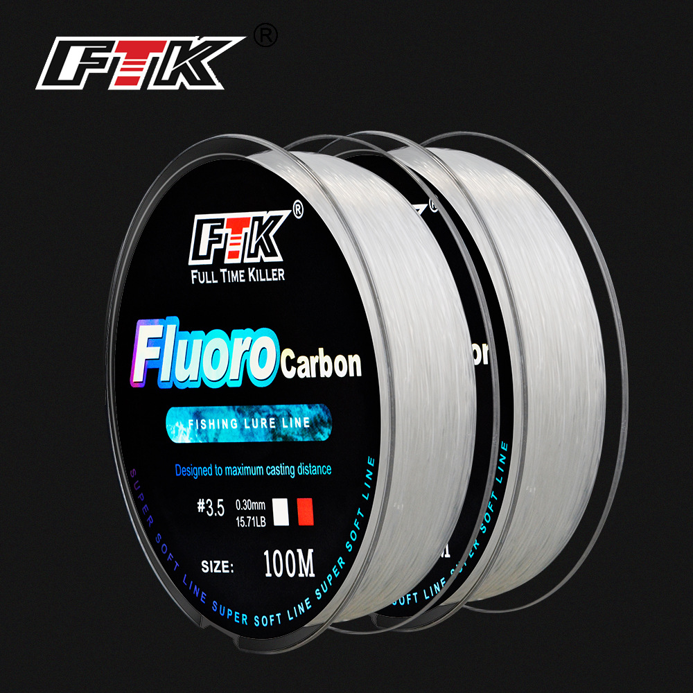 Linha de pesca com revestiment - Fluorocarbon Line avaliação e preço