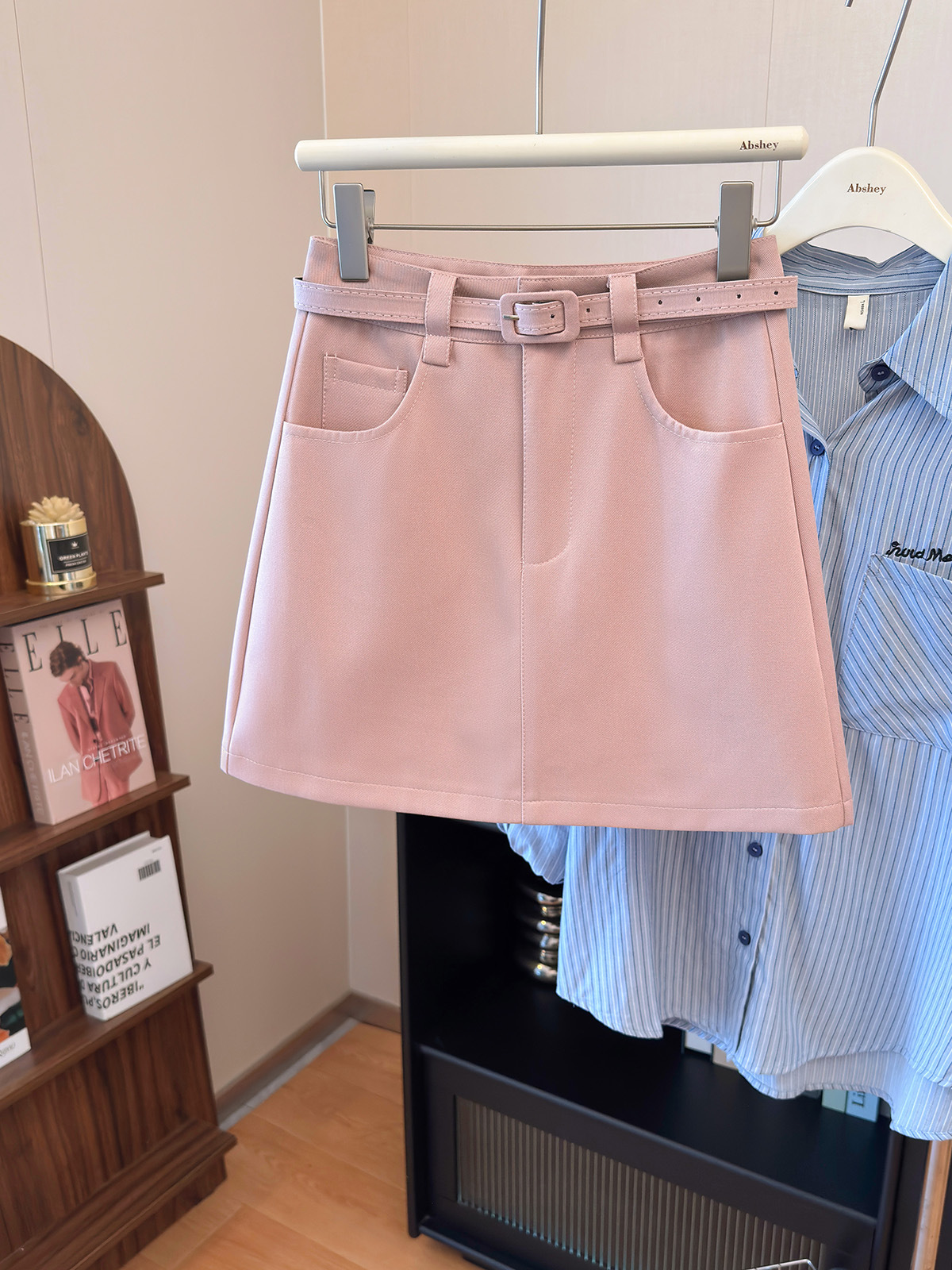 Nova Saia Jeans Mini Acima do  - Fly Line avaliação e preço