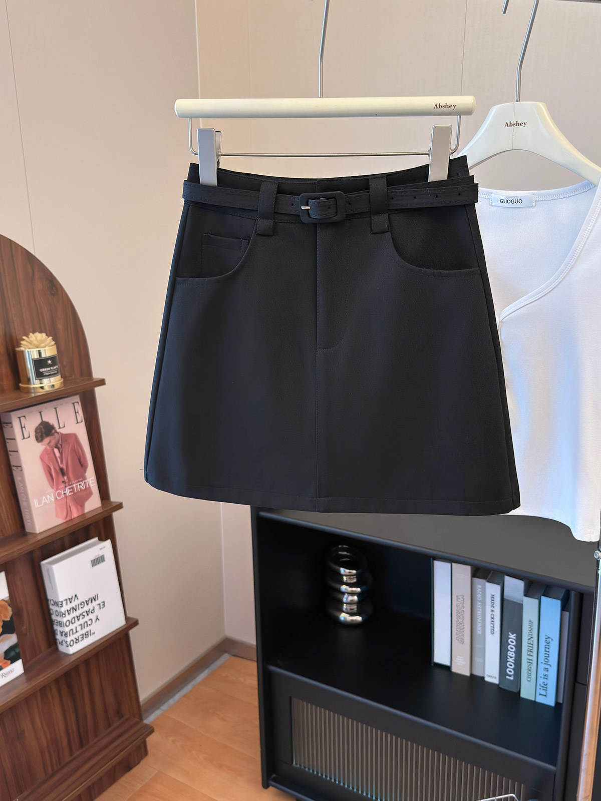 Nova Saia Jeans Mini Acima do  - Fly Line avaliação e preço
