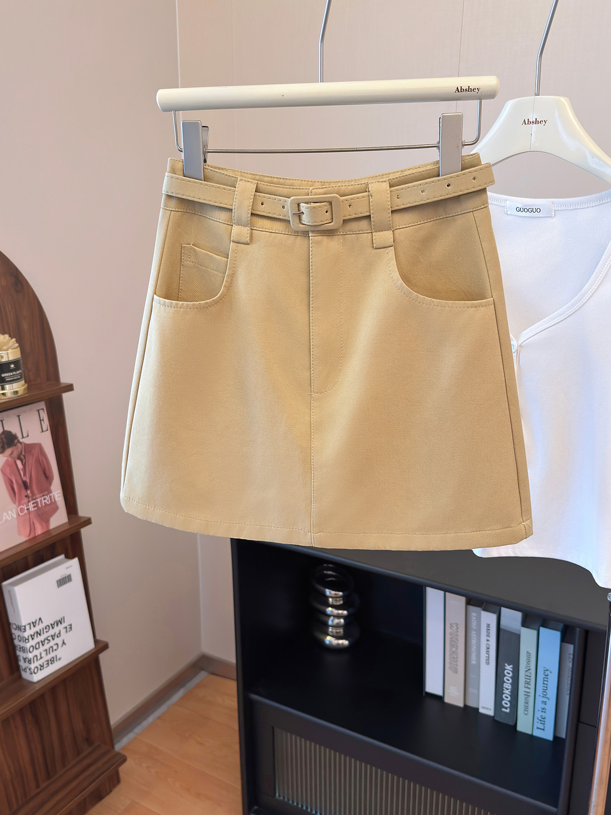 Nova Saia Jeans Mini Acima do  - Fly Line avaliação e preço