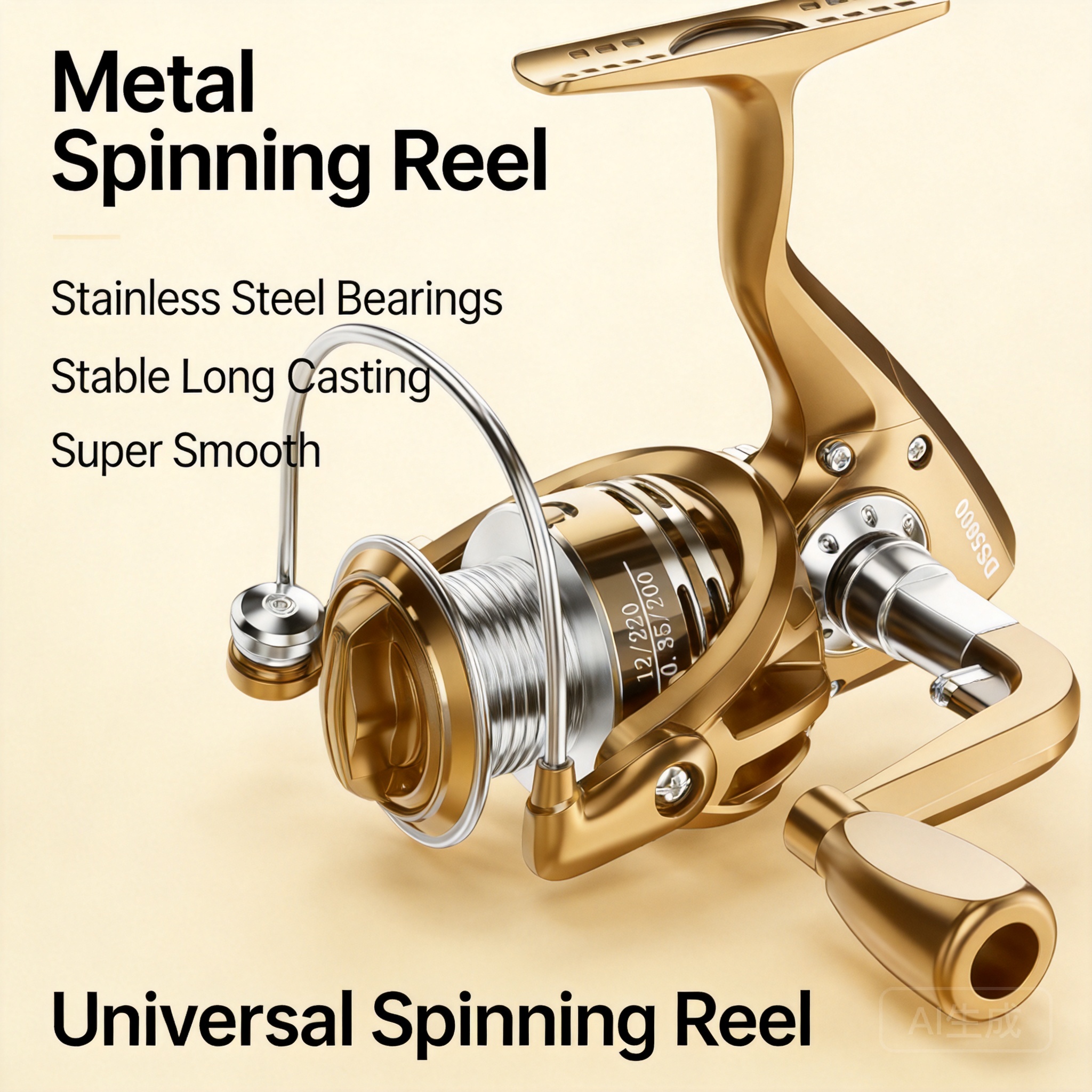 Carretilha de Pesca em Metal c - Ice Fishing Line avaliação e preço