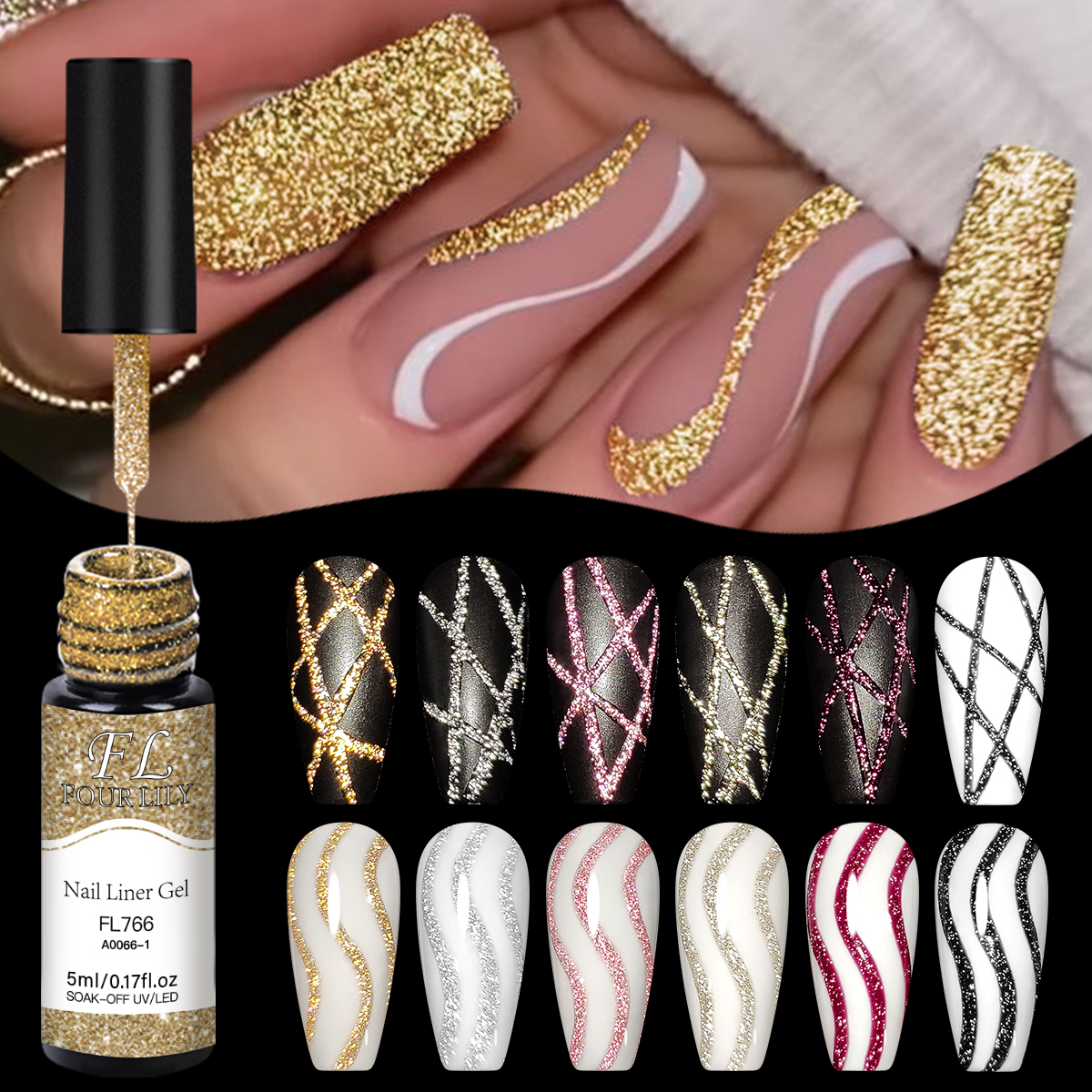 Esmalte em Gel Dourado Pratead - Copolymer Line avaliação e preço