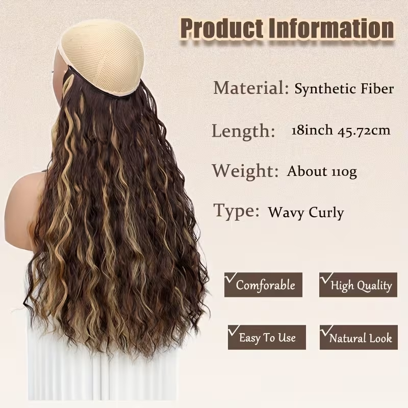 Extensões de Cabelo Sintético  - Monofilament Line avaliação e preço