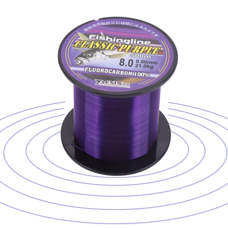 1pc 500m linha de pesca super  - Fluorocarbon Line avaliação e preço