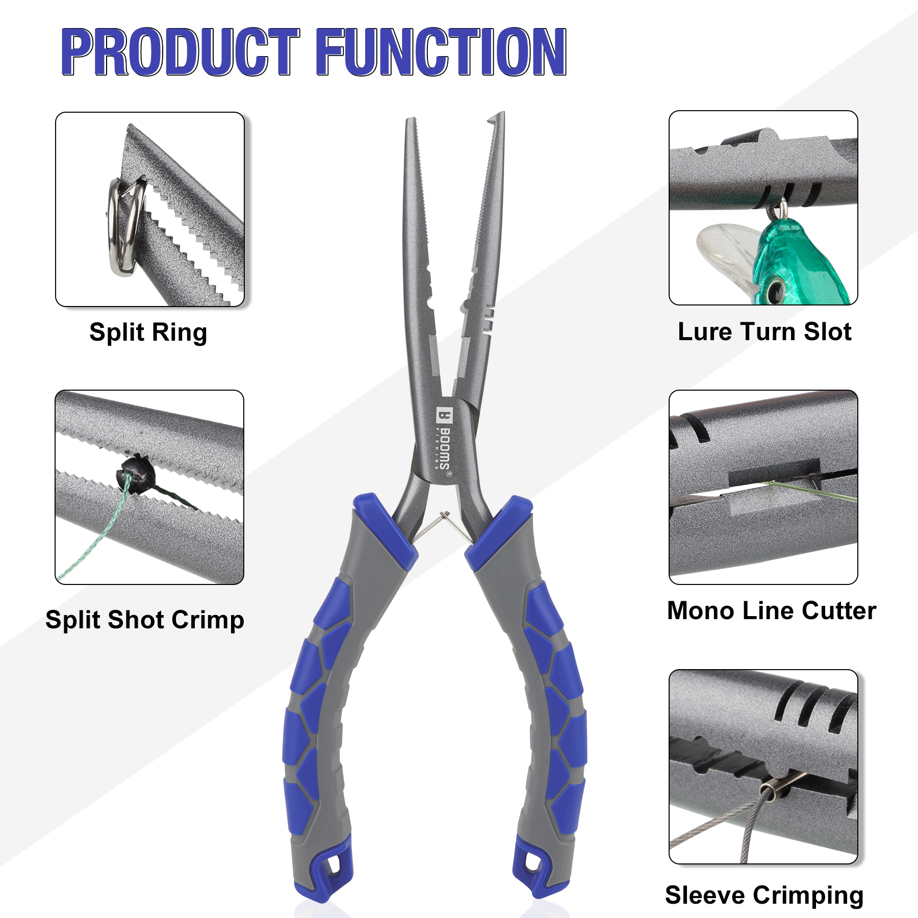 Booms pesca alicate de 23cm e  - Fishing Line Cutter avaliação e preço