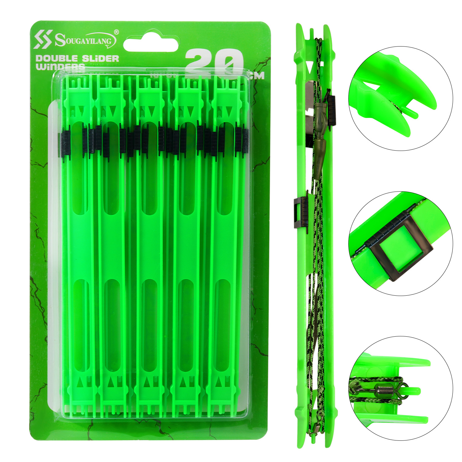 Sougayilang 10 Peças de Placa  - Fishing Line Winder avaliação e preço