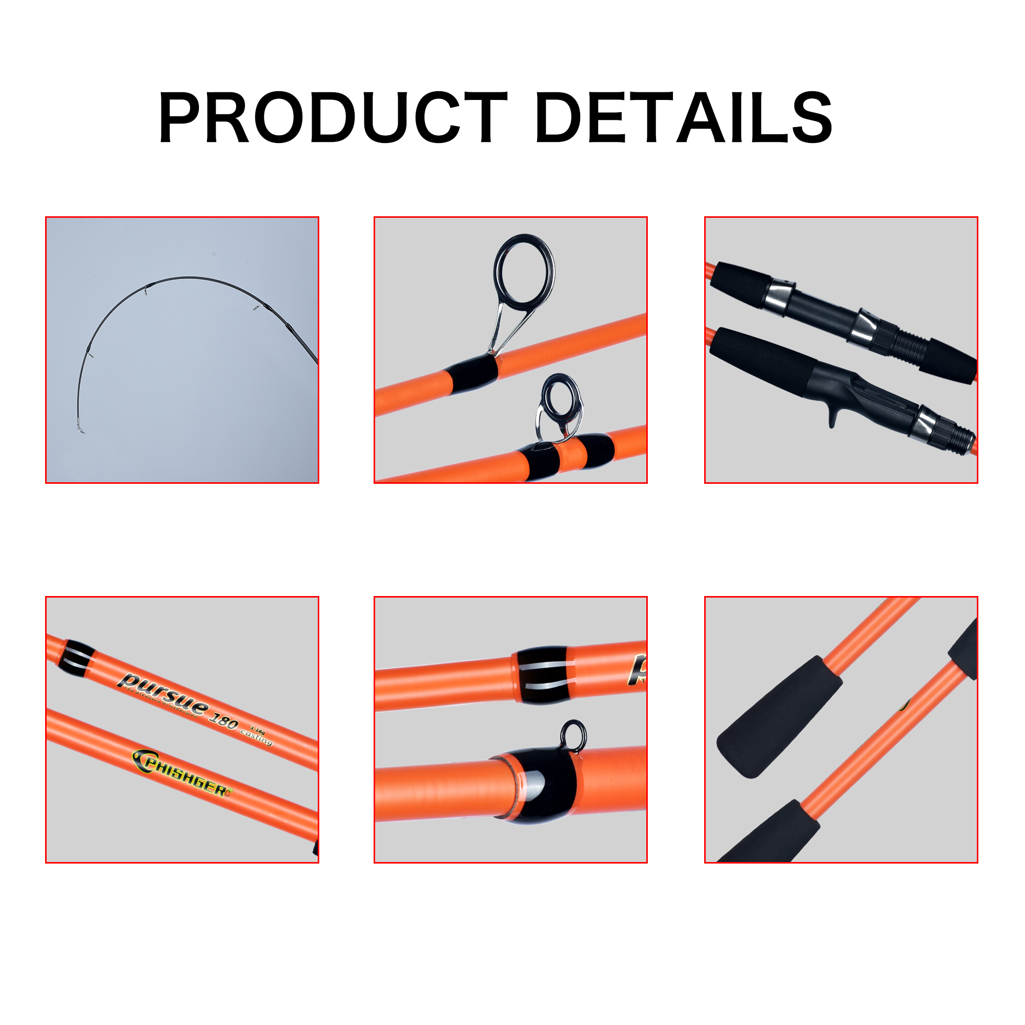 BIUTIFU-Spinning Pesca Rod Set - Freshwater Line avaliação e preço