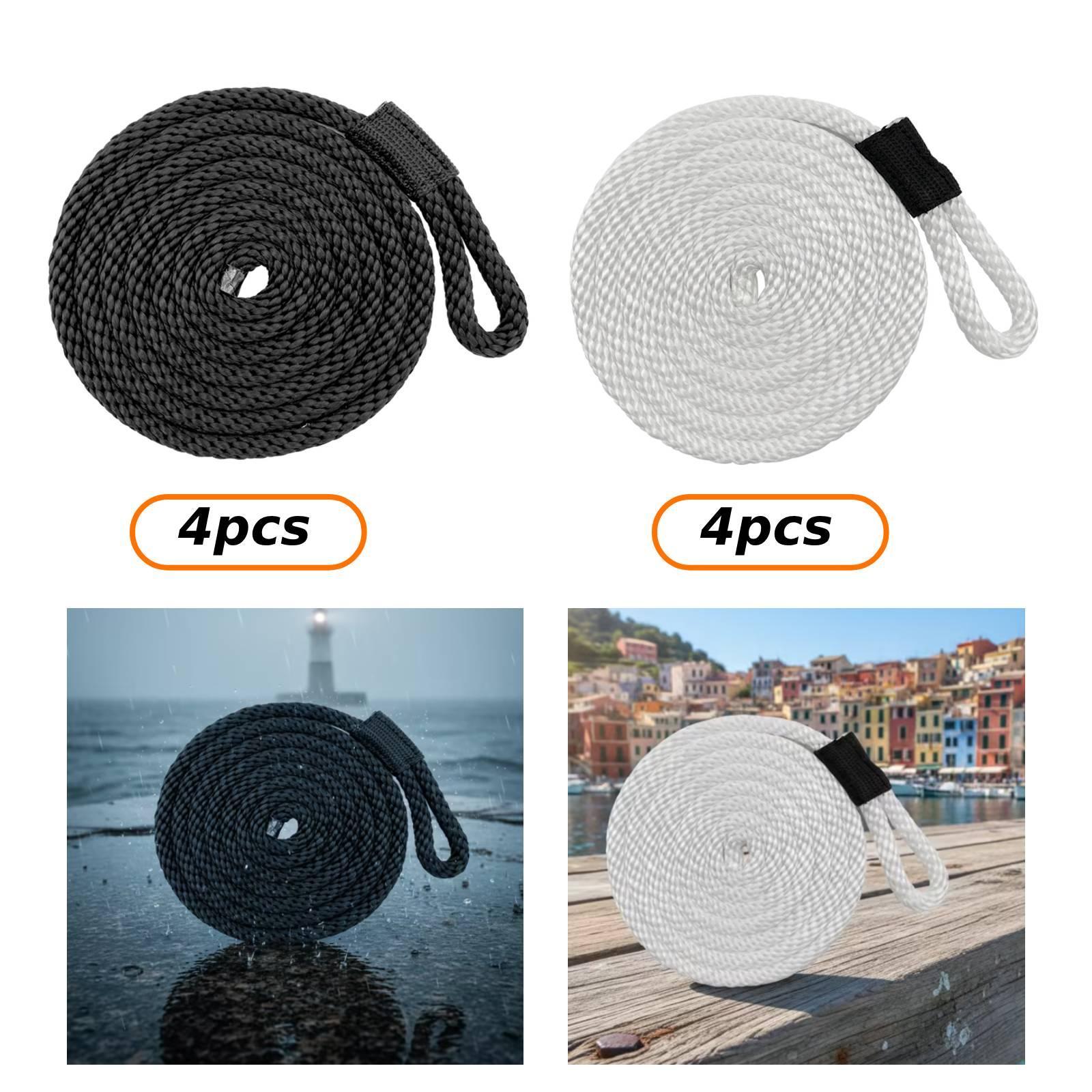 4 Peças Cabos de Amarração Mar - Braided Line avaliação e preço