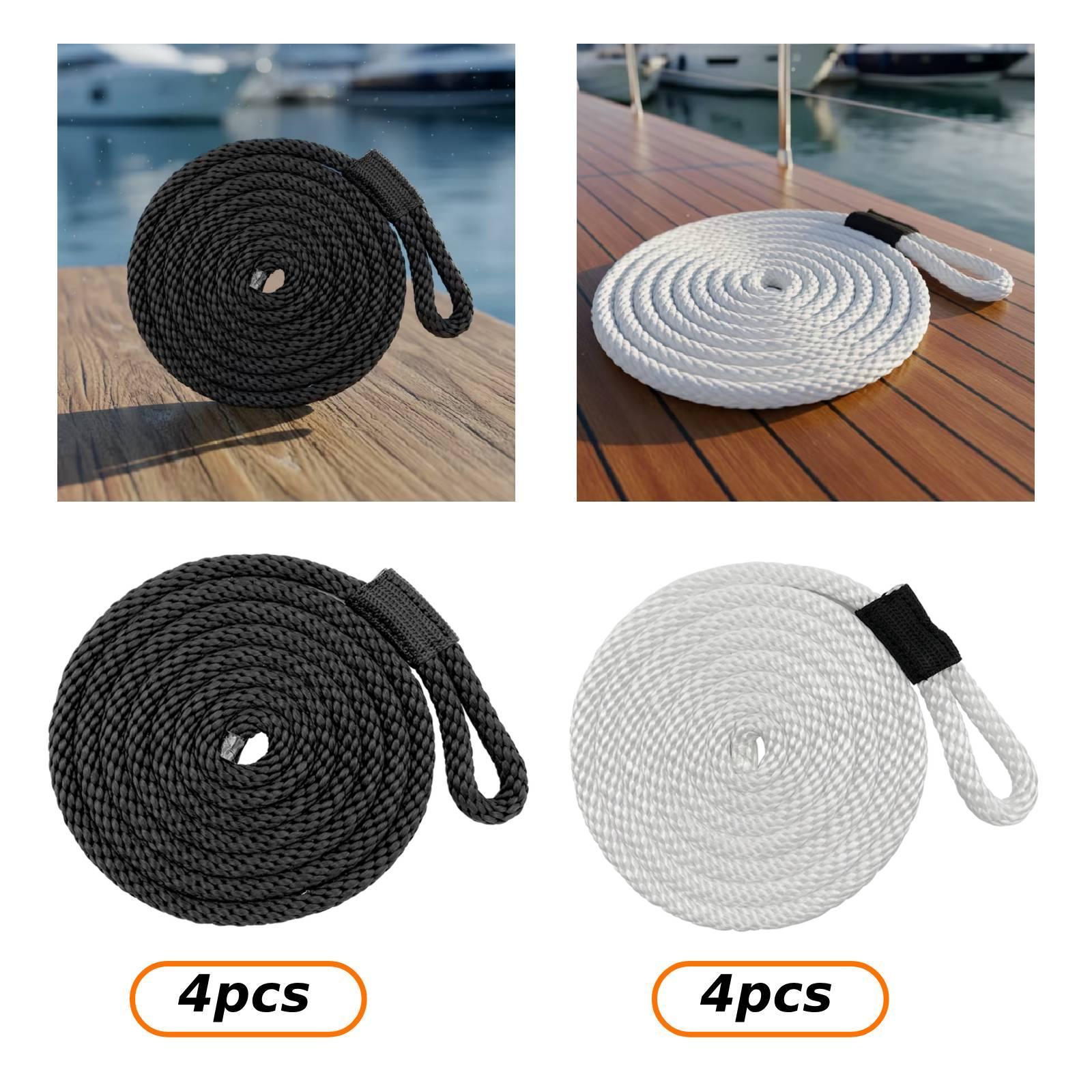 4 Peças Cabos de Amarração Mar - Braided Line avaliação e preço