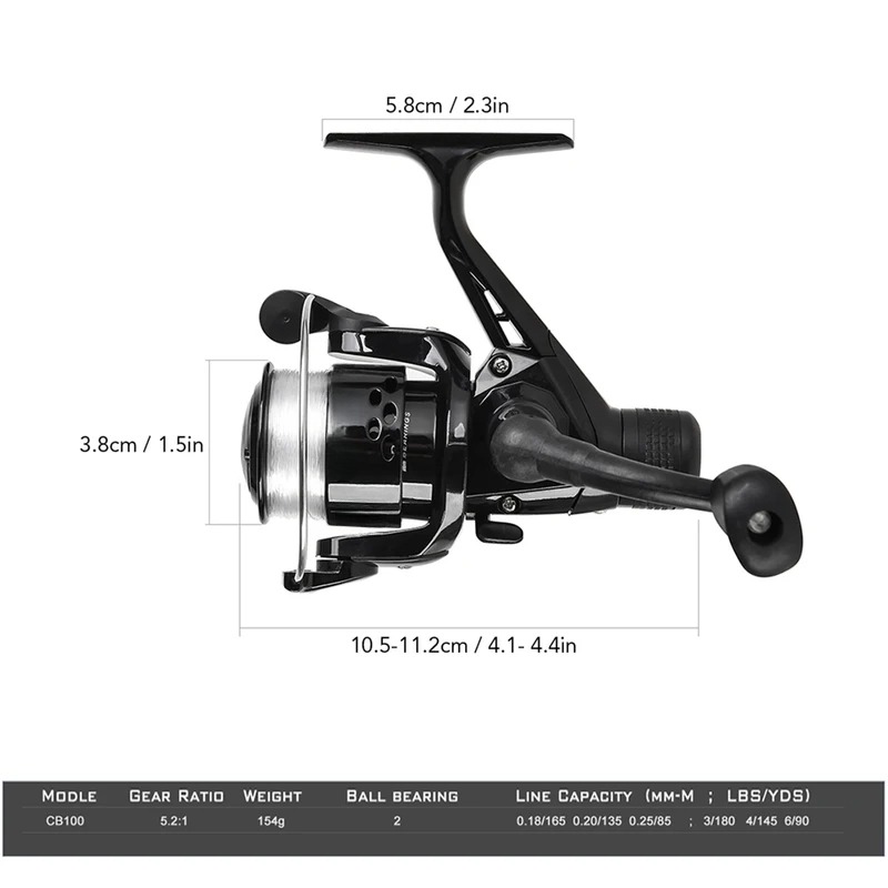 BRAVMAK 2.1/2.3 mTelescópica V - Fishing Line Spooler avaliação e preço